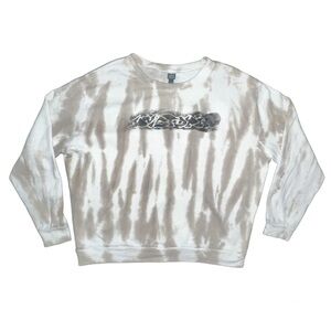 handmade custom dystopia tie dyed sweatshirt